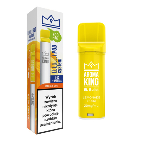 Aroma King El Bullet - Bateria + Wkład Lemonade Soda | E-LIQ