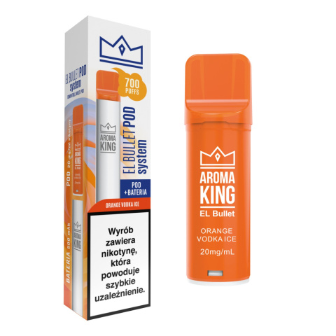 Aroma King El Bullet - Bateria + Wkład Orange Vodka Ice | E-LIQ